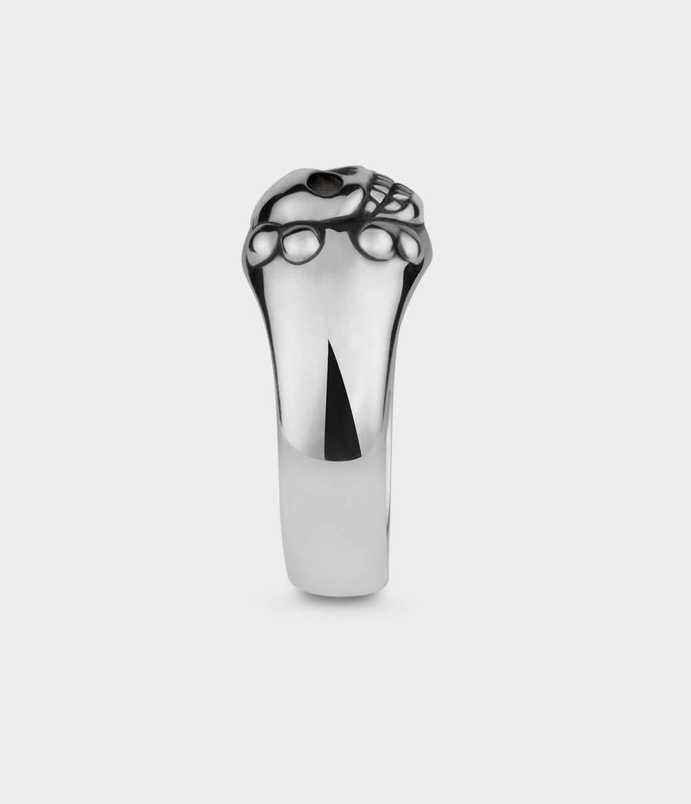 Smiling Skull Ring