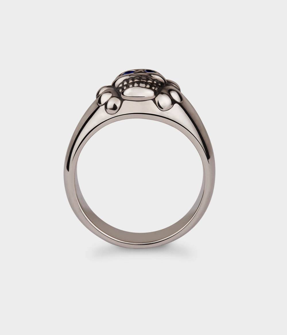 Smiling Skull Ring