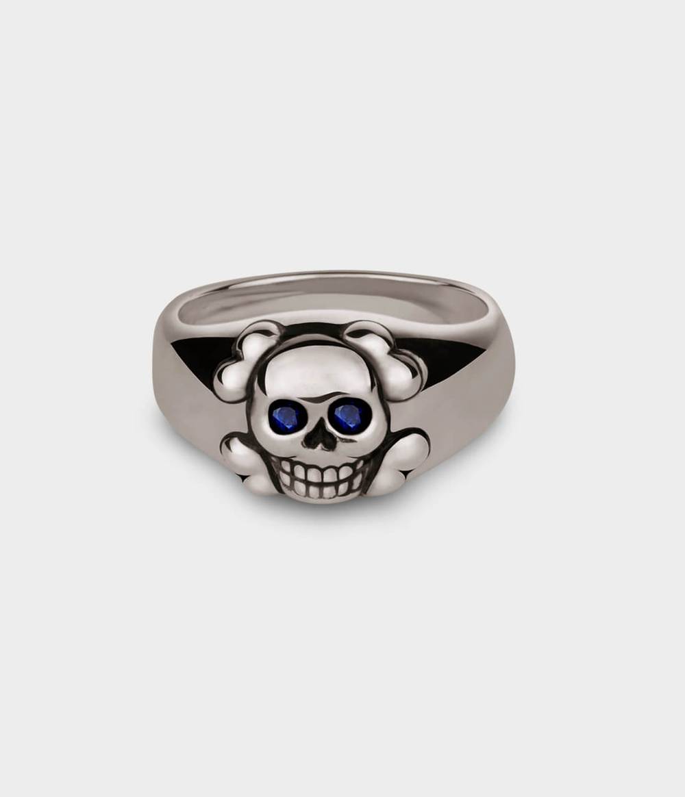 Smiling Skull Ring