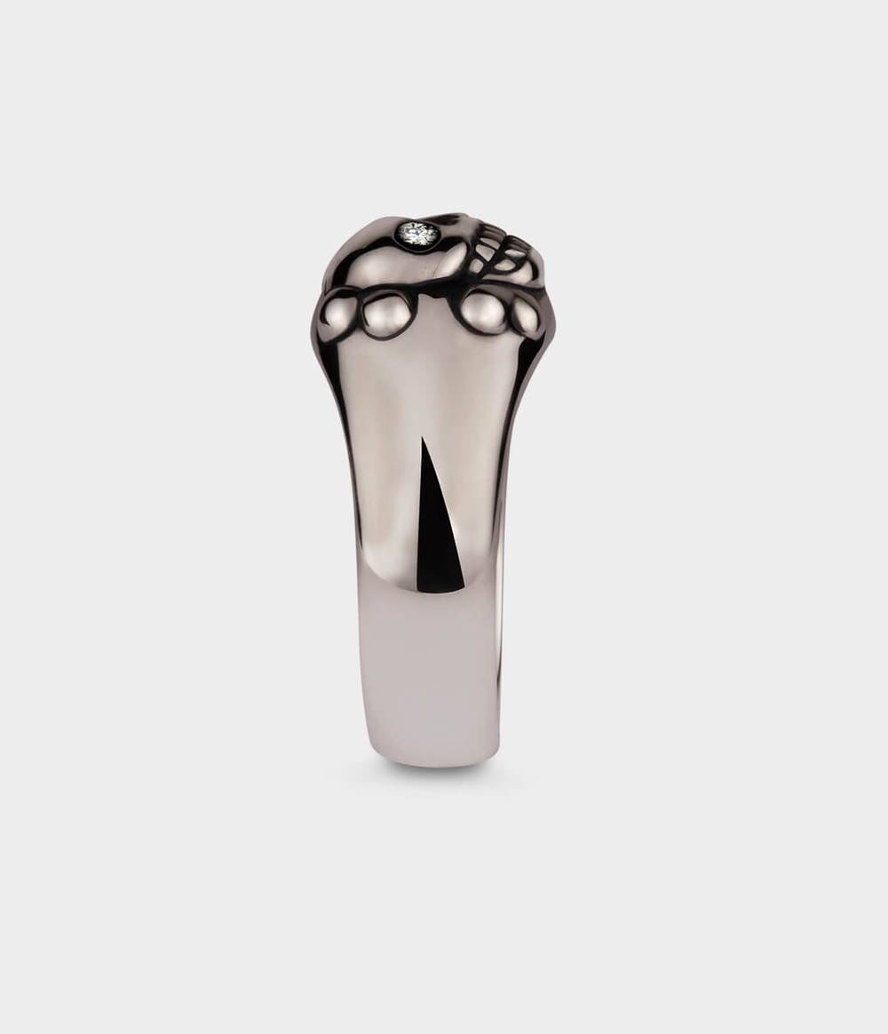 Smiling Skull Ring