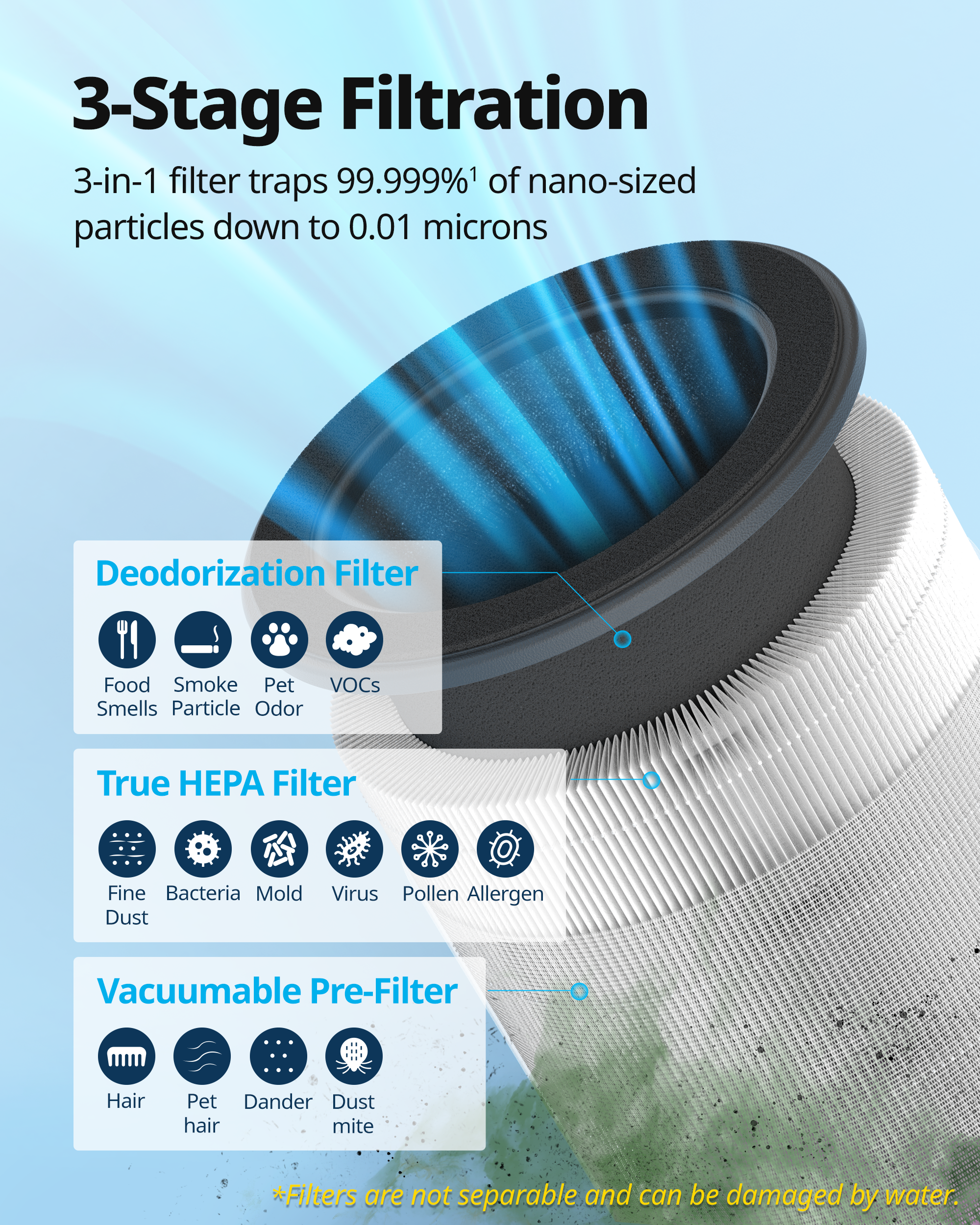 Airmega 100 Filter Description: