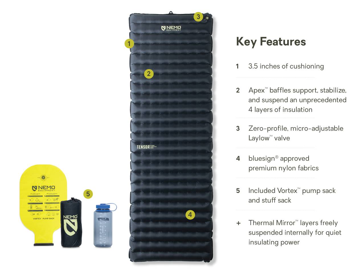 Tensor™ Extreme Insulated Ultralight Sleeping Pad