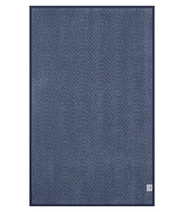 Harborview Herringbone Navy Blanket4