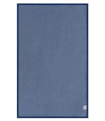 Harborview Herringbone Navy Blanket6