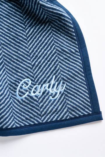 Harborview Herringbone Navy Blanket8