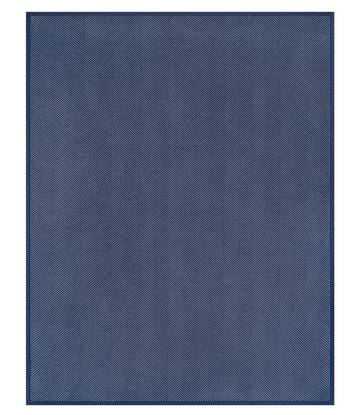 Harborview Herringbone Navy Blanket5