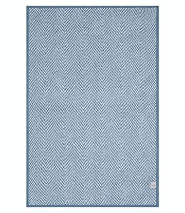 Harborview Herringbone Cornflower Blanket4