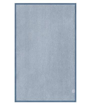 Harborview Herringbone Cornflower Blanket4