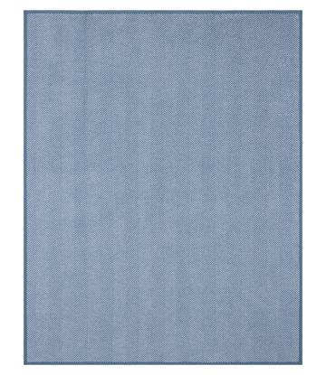 Harborview Herringbone Cornflower Blanket