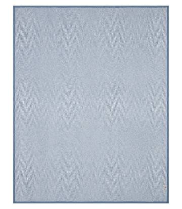 Harborview Herringbone Cornflower Blanket4