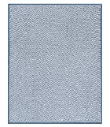 Harborview Herringbone Cornflower Blanket4