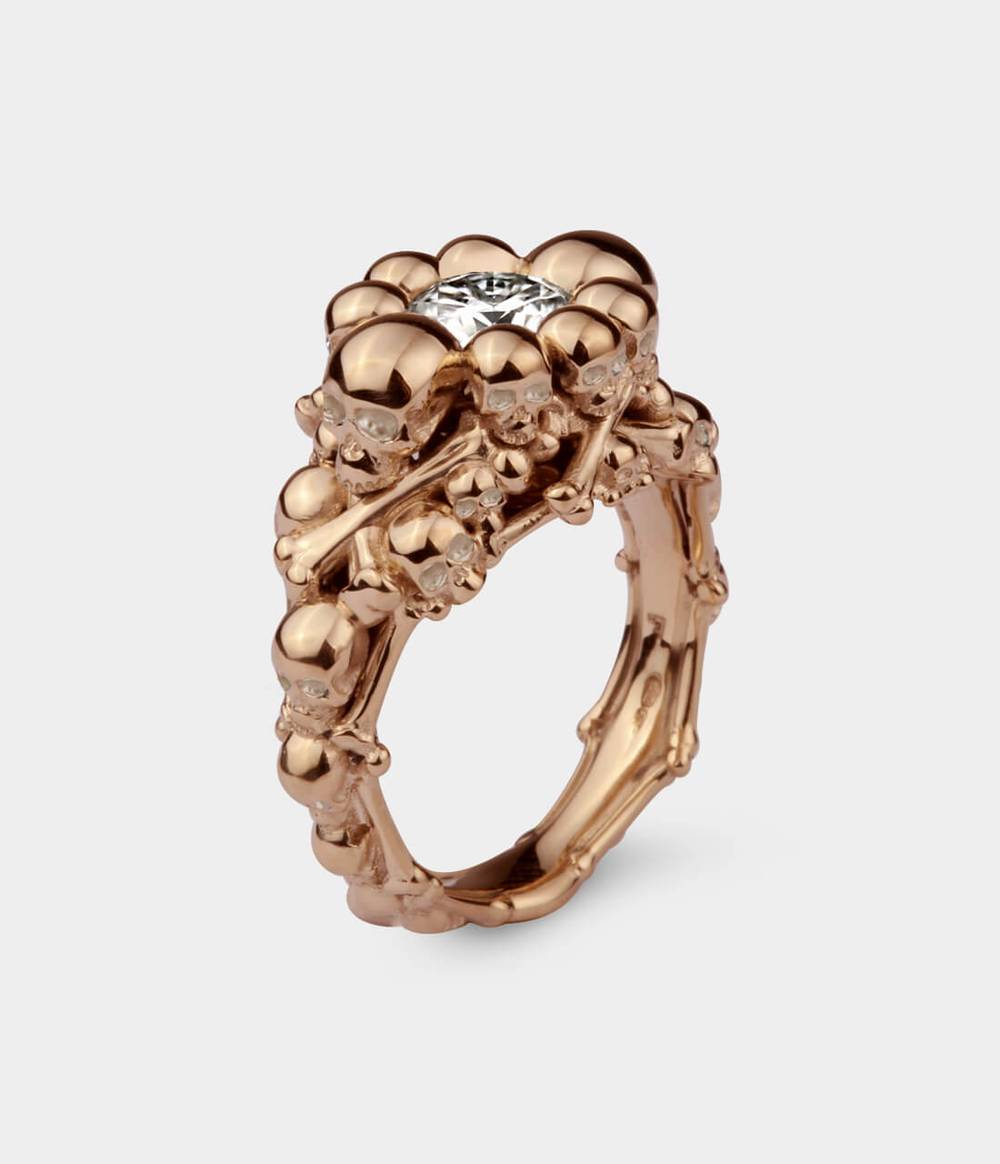 Catacomb Skull & Bones Ring