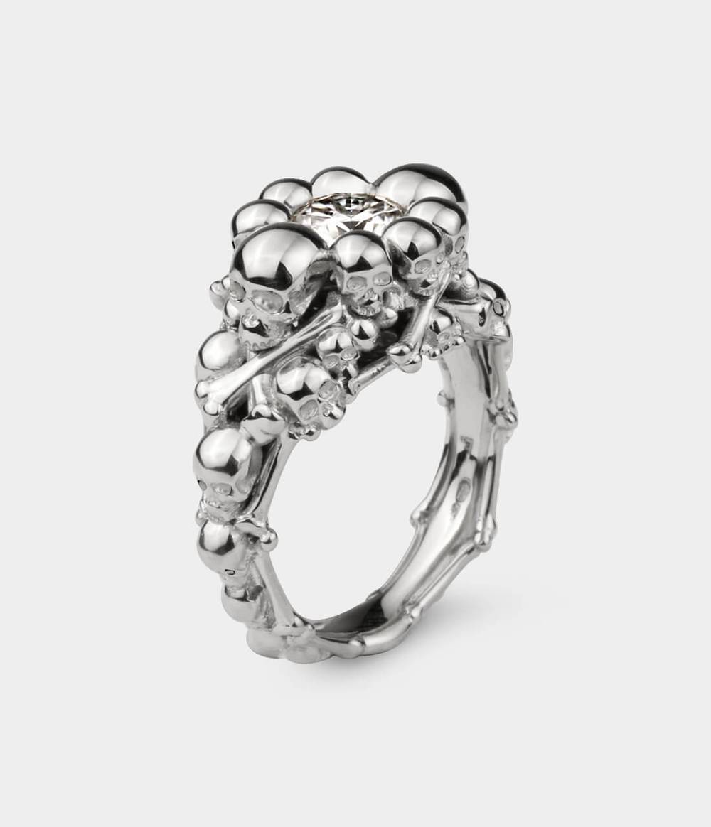 Catacomb Skull & Bones Ring