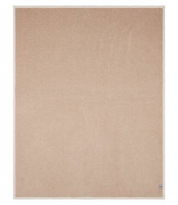 Harborview Herringbone Tan Blanket4