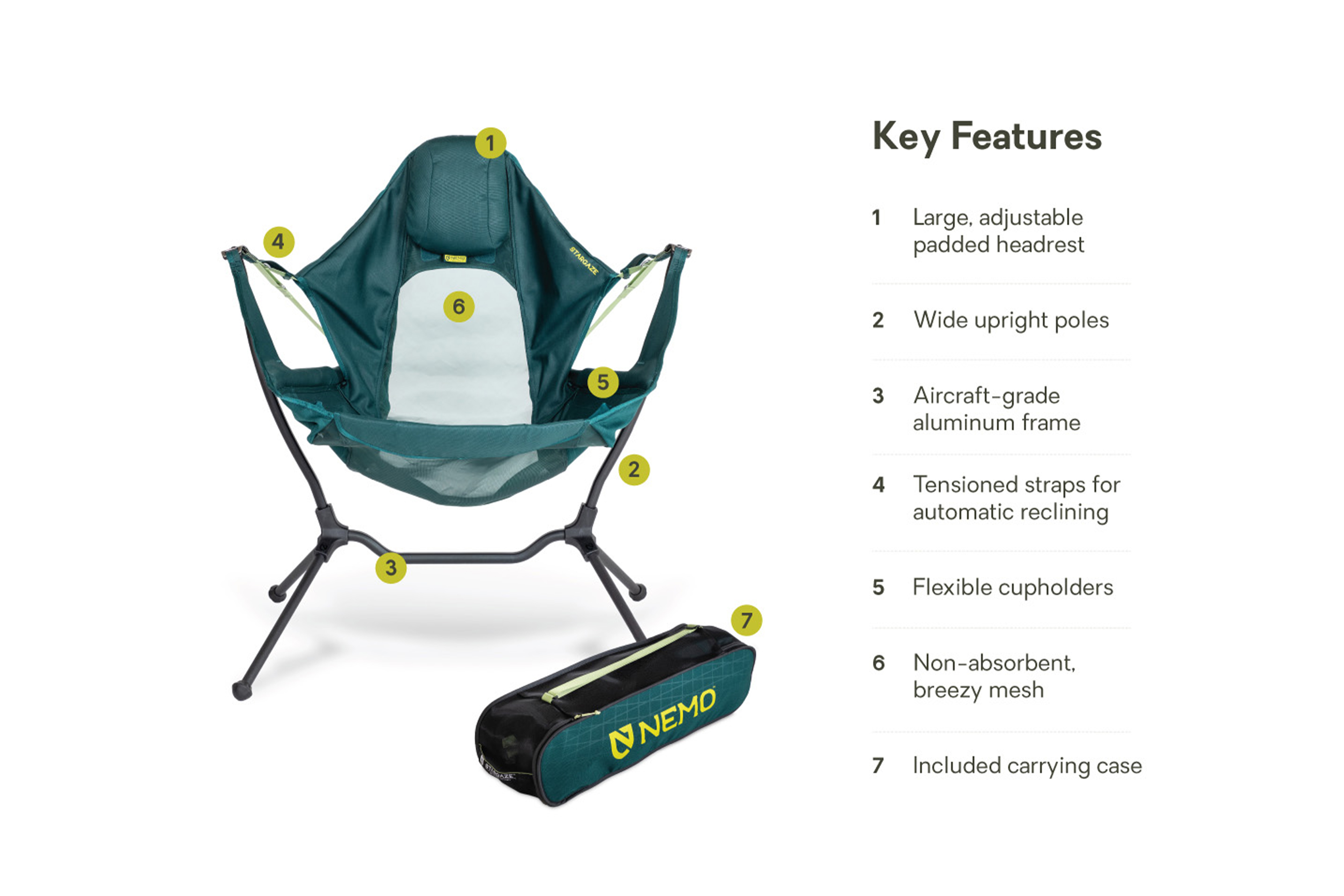 Stargaze™ Reclining Camp Chair