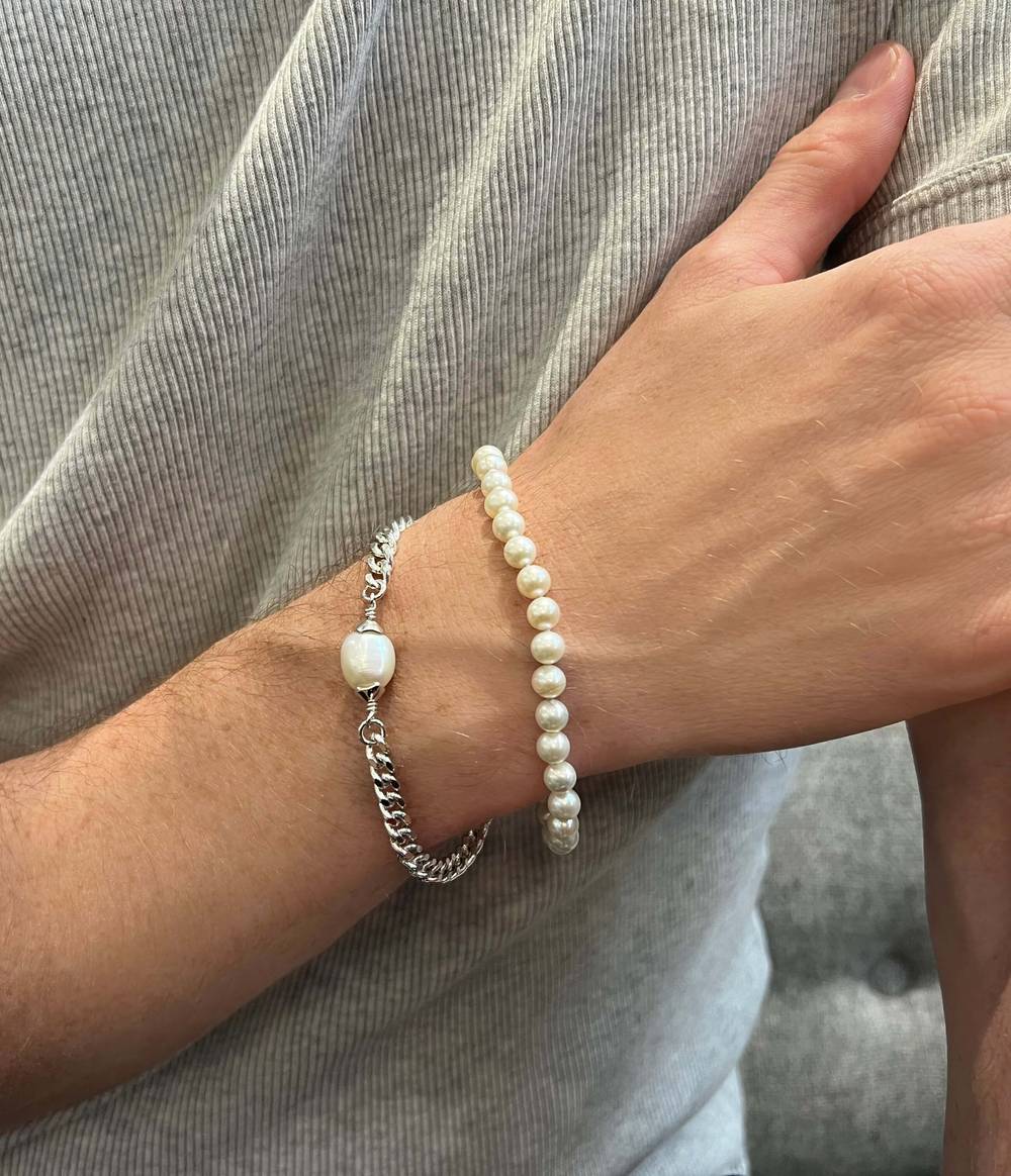 Faith Pearl Bracelet