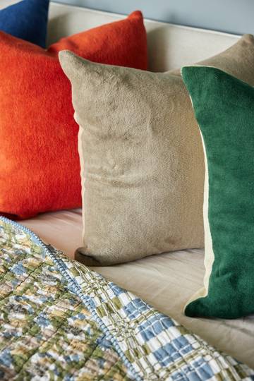 Contrast Solid Euro Pillow Covers3