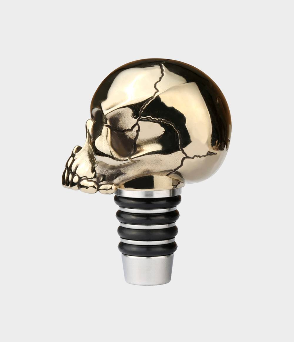 Gothic Skull Bottle Stopper