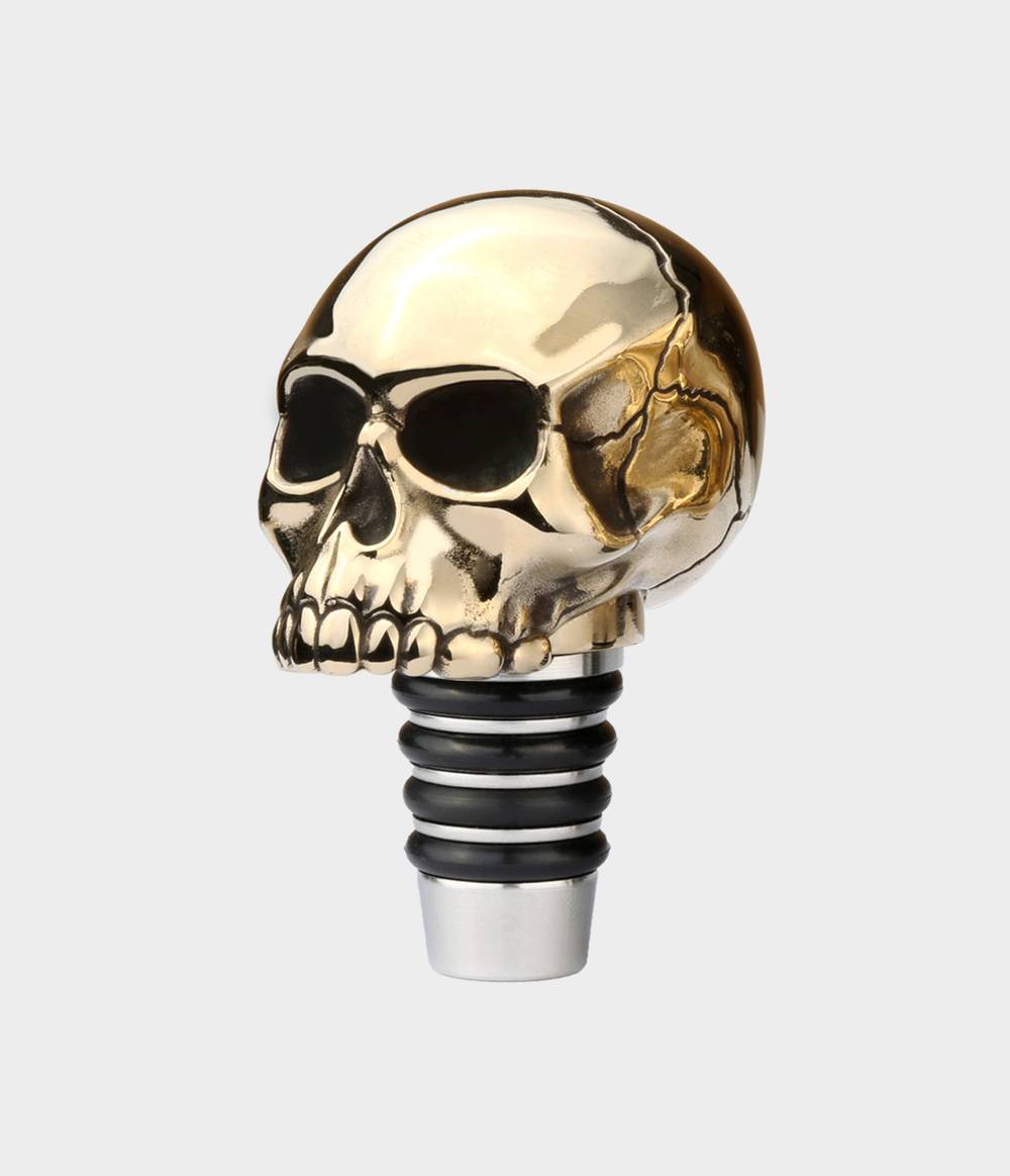 Gothic Skull Bottle Stopper