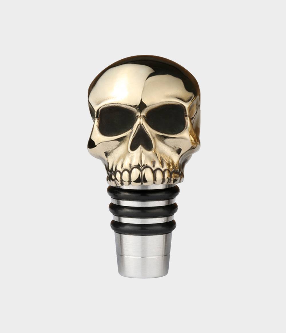 Gothic Skull Bottle Stopper