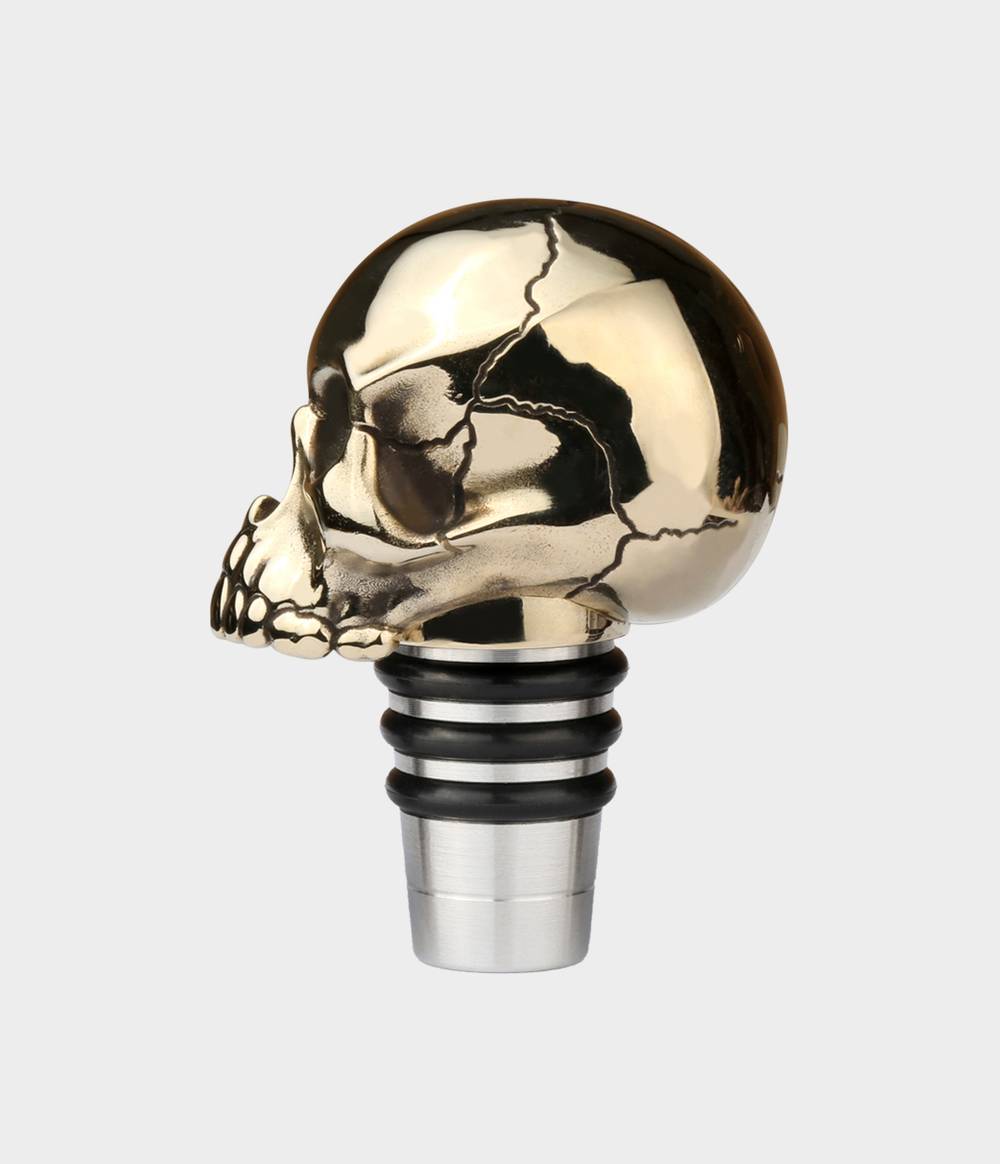 Gothic Skull Bottle Stopper
