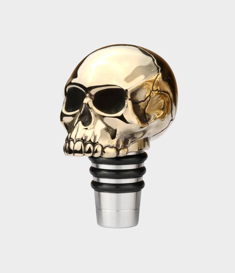 Gothic Skull Bottle Stopper