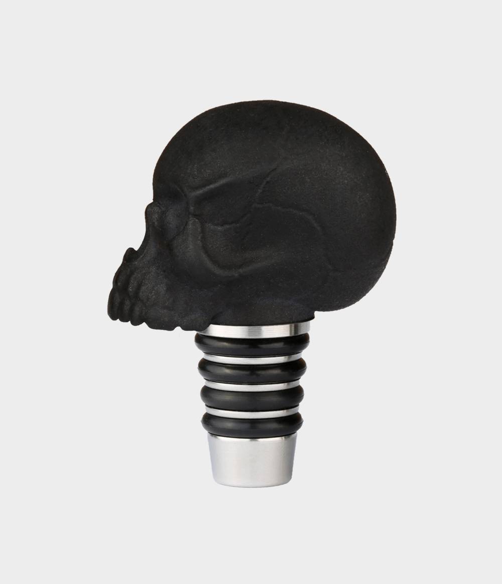 Gothic Skull Bottle Stopper