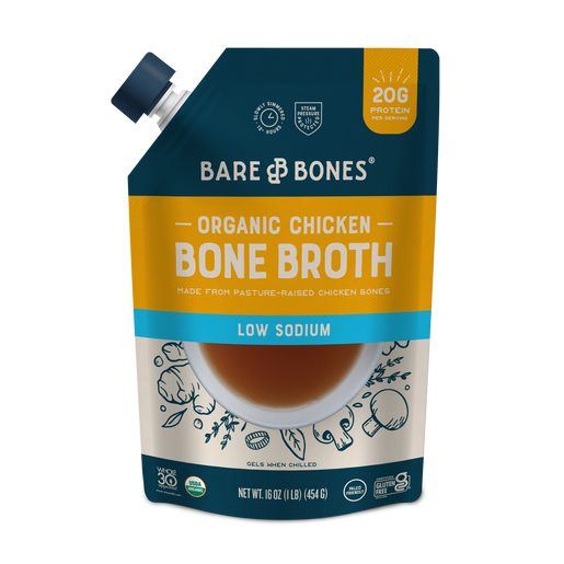 Organic Vegetable Broth - No Salt Added, 6-pack