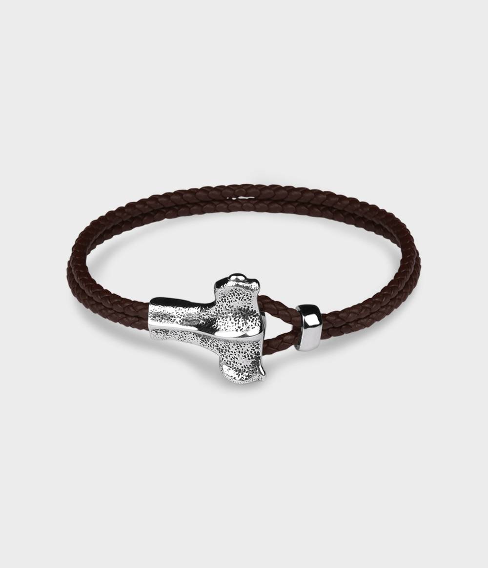 Hammerhead Leather Bracelet