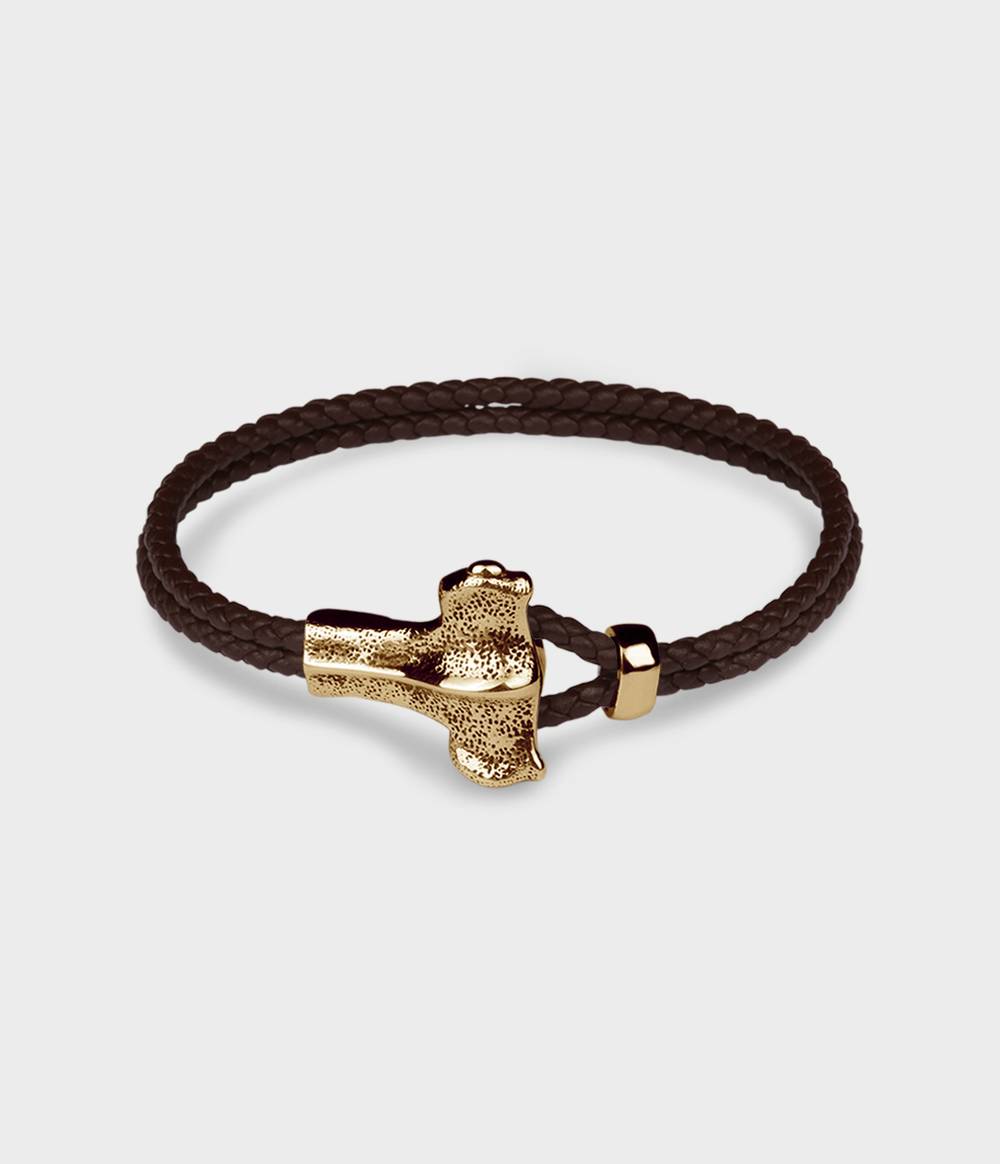 Hammerhead Leather Bracelet