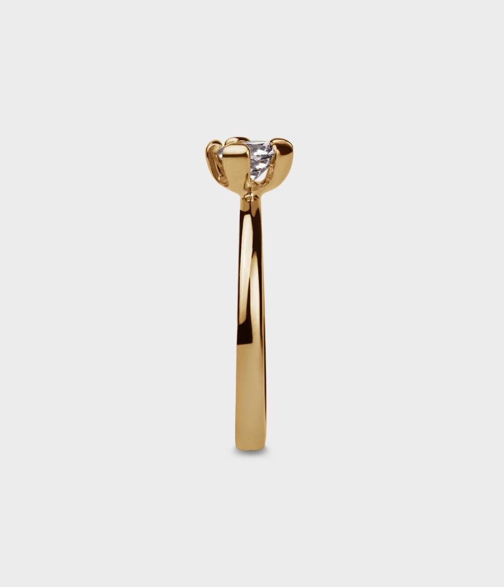 Lotus 1/2 Carat Engagement Ring