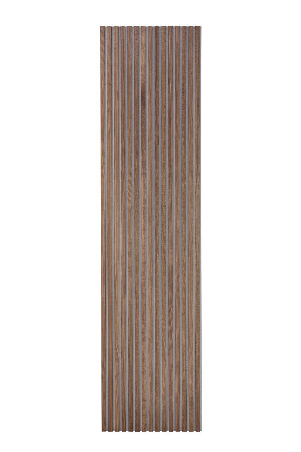 SlatWall Deep Walnut Rich tones and textures Wood Wall Panels