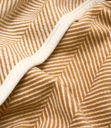 Harborview Herringbone Hazelnut Blanket