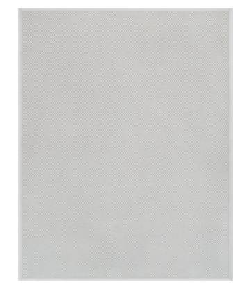 Harborview Herringbone Light Grey Blanket