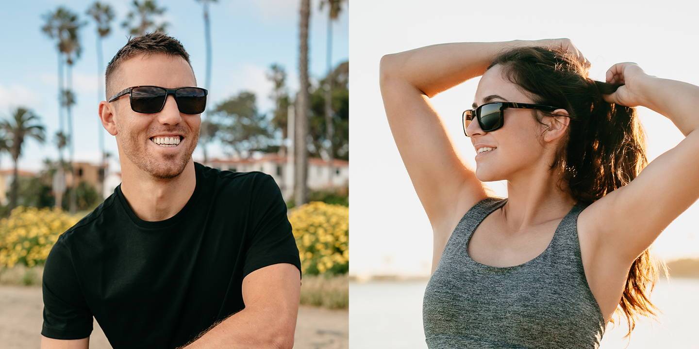 Arizona Jax Polarized Sunglasses Crystal Amber Tortoise & Amber Lens