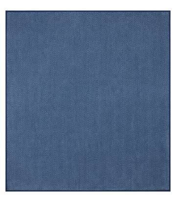 Harborview Herringbone Navy Blanket