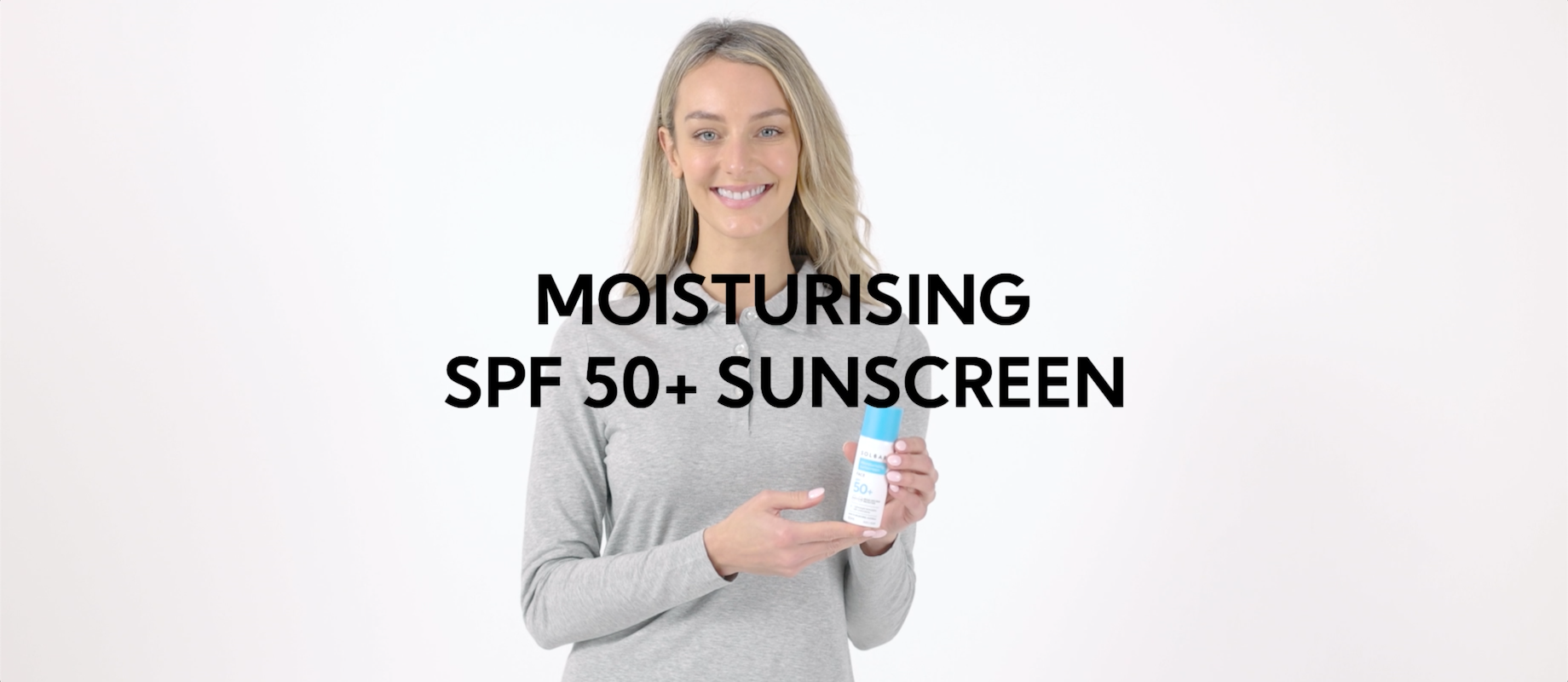 Solbari Moisturising SPF50+ Face Sunscreen 50ml | Sensitive Skin Sunscreen