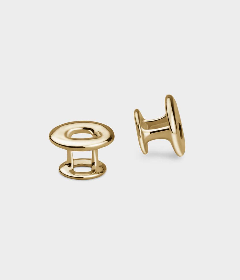 Pop Cufflinks / 9ct Yellow Gold