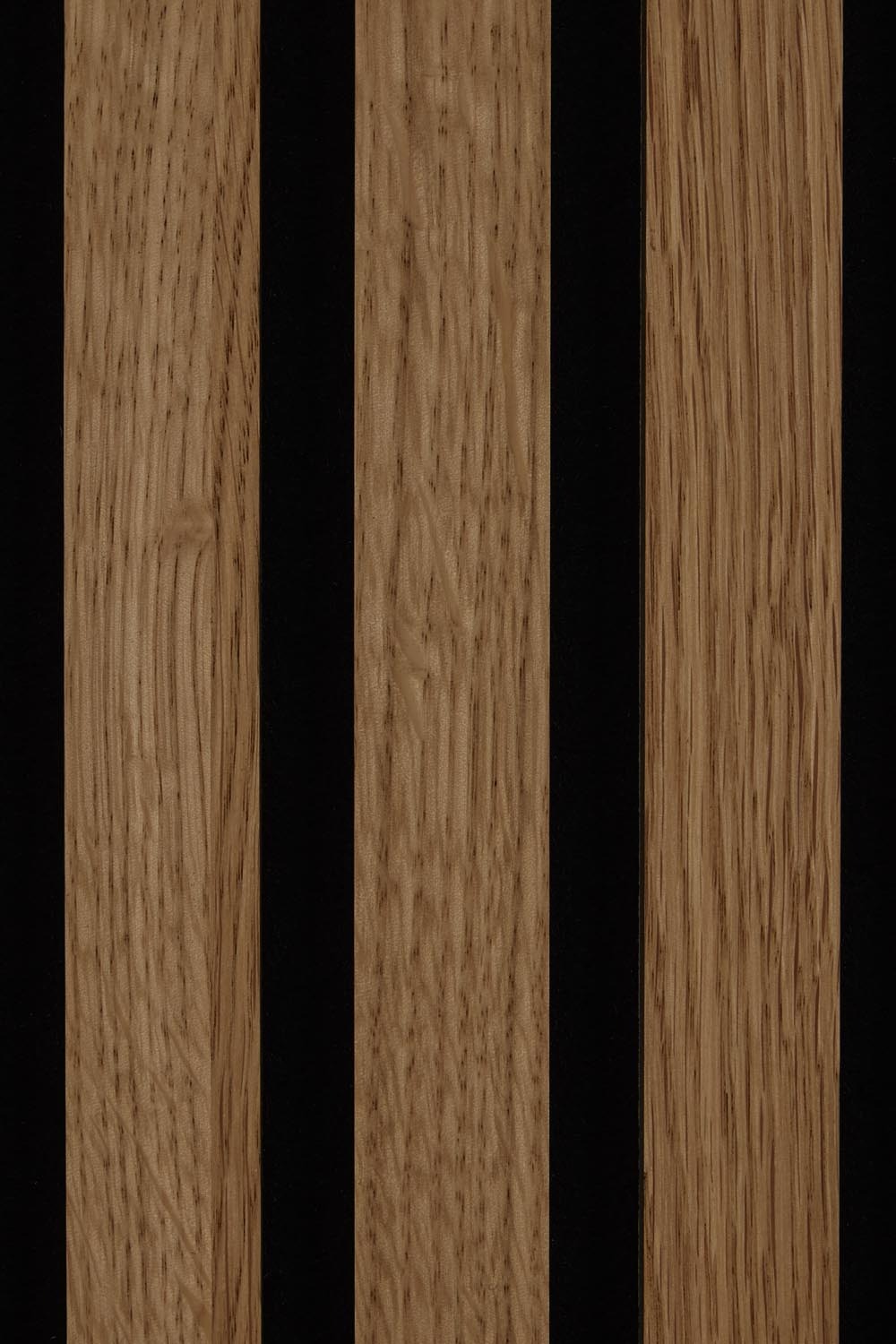 close up of natural oak veneer with oiled finish