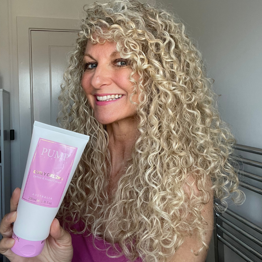 Pump Curly Girl 2 in 1 Define and Repair Cream