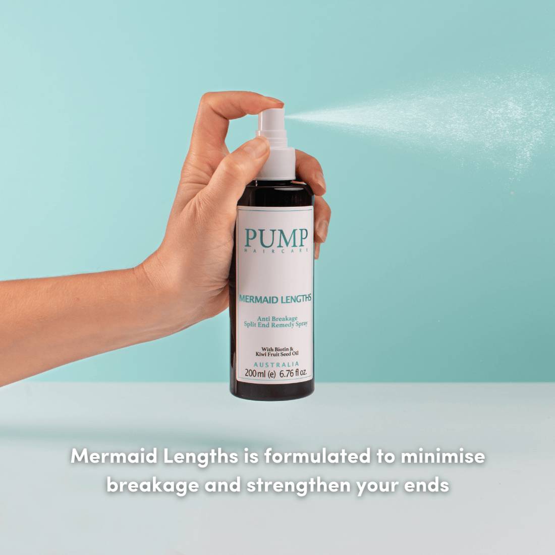 Pump Mermaid Lengths Anti Breakage + Split End Remedy Spray