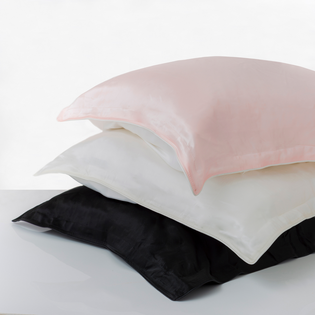 Pump Mulberry Silk Pillow Case Black