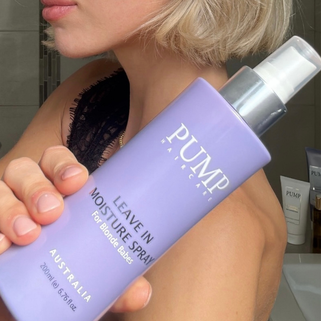 Pump Blonde Leave in Moisture Spray