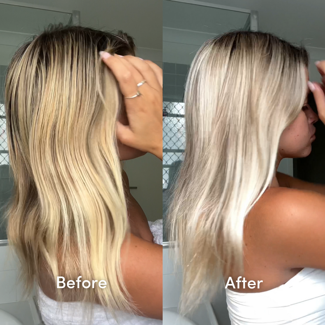 Pump Blonde Hair Mask