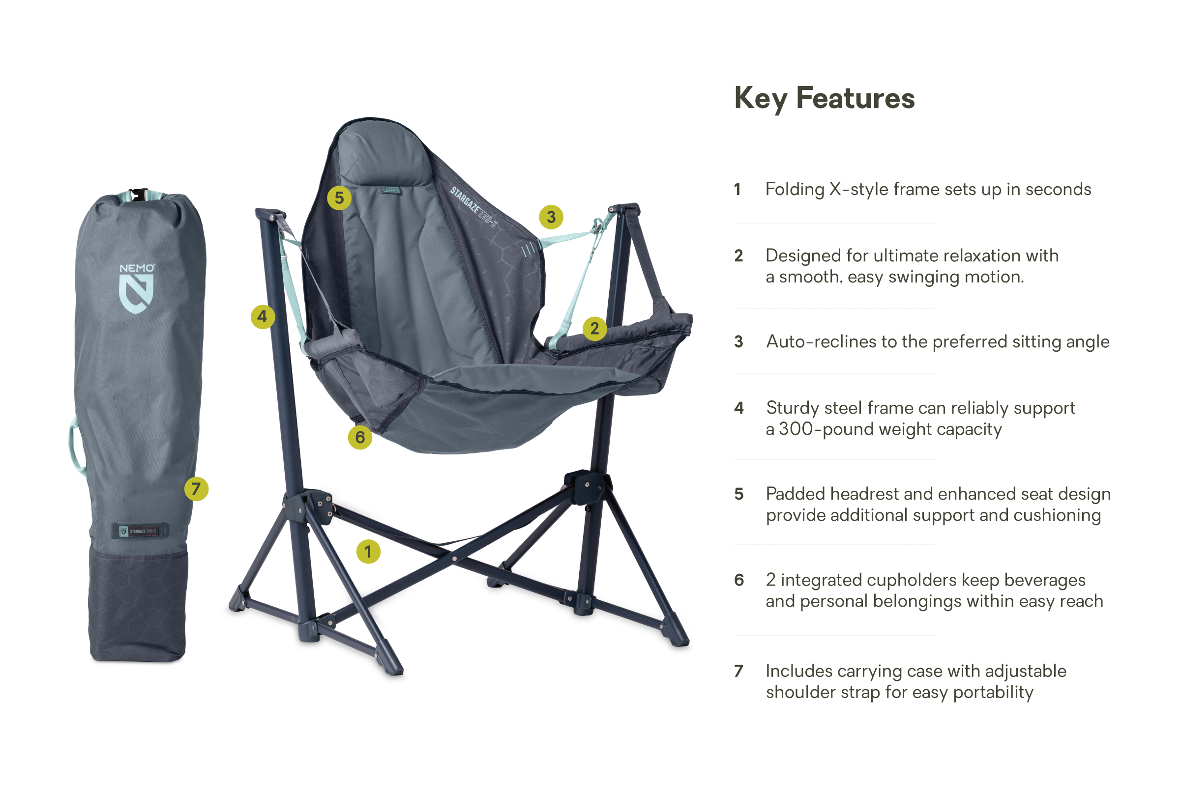 StarGaze Evo-X Folding Camp Chair