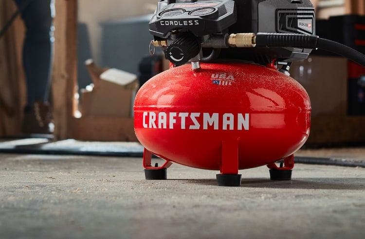 Craftsman 5 deals gallon air tank