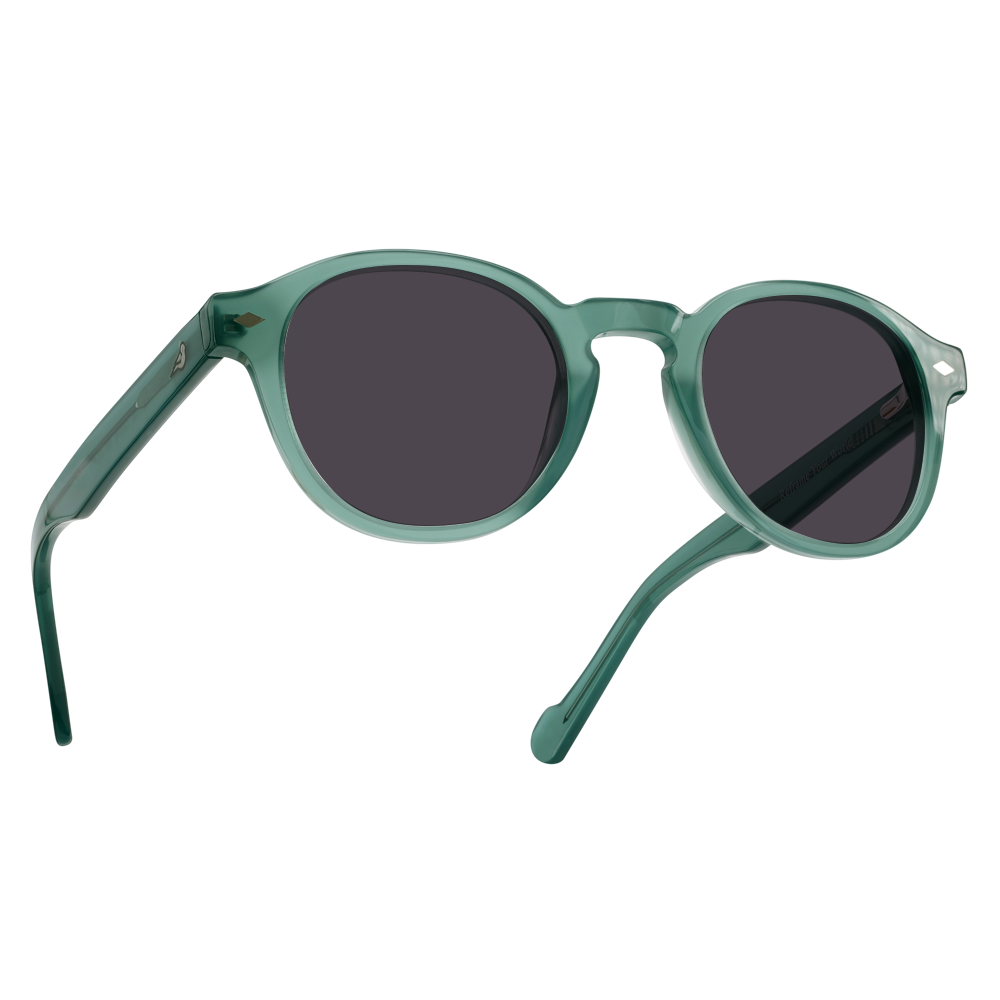 Burberry keyhole round frame top sunglasses