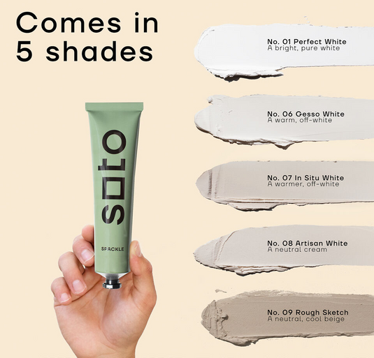 What colors does Soto spackle come in? – Soto FAQs