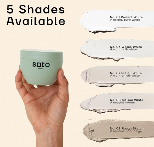 What colors does Soto spackle come in? – Soto FAQs