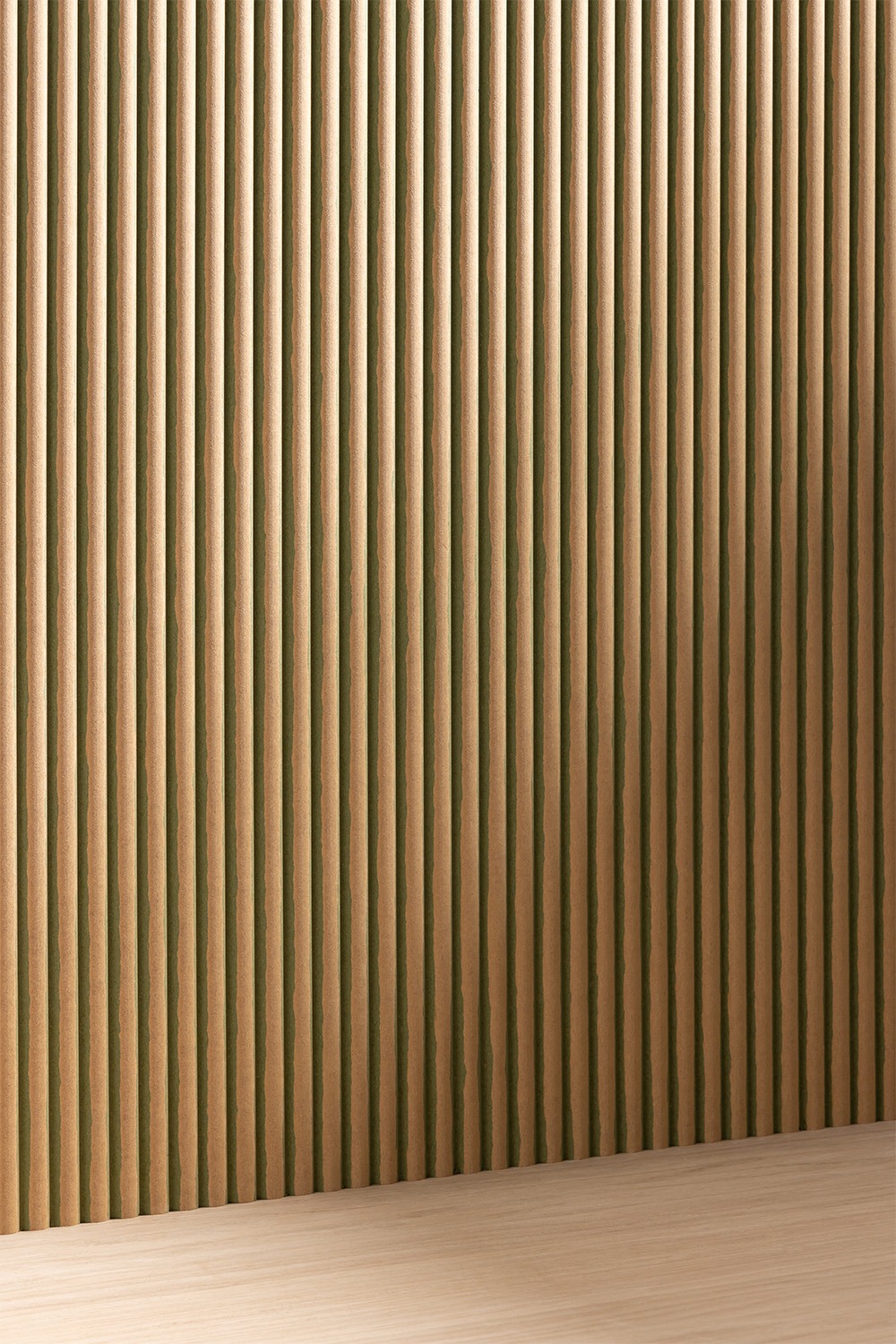 image to show example of a reeded wall panel